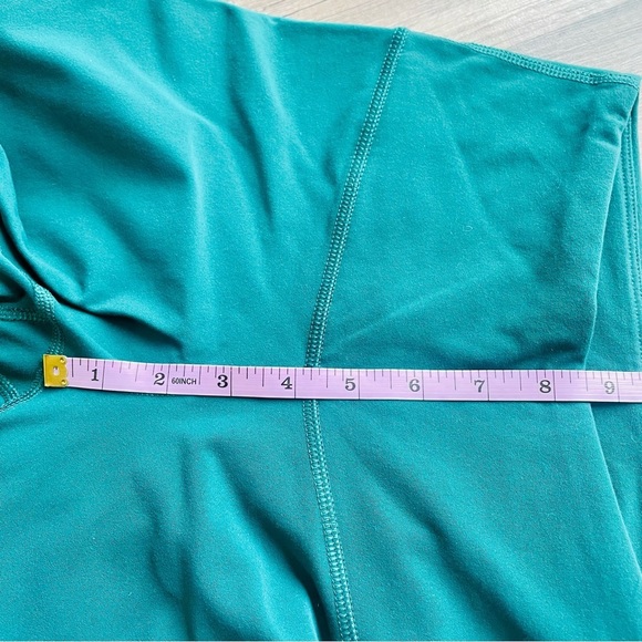 North Face Teal Chevron Athletic Leggings Small - Picture 8 of 10